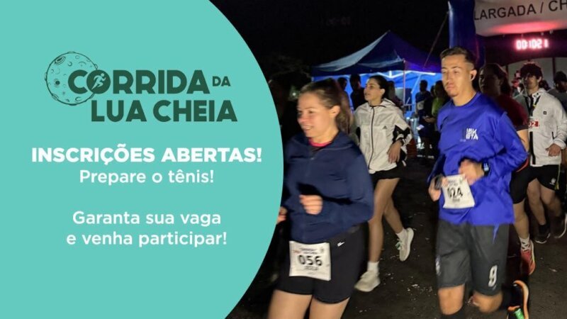 Inscrições abertas para a Corrida da Lua Cheia em Colombo