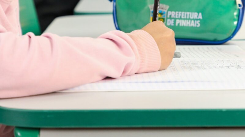 Com avanço no Ideb, Pinhais se mantém como referência em educação na Região Metropolitana