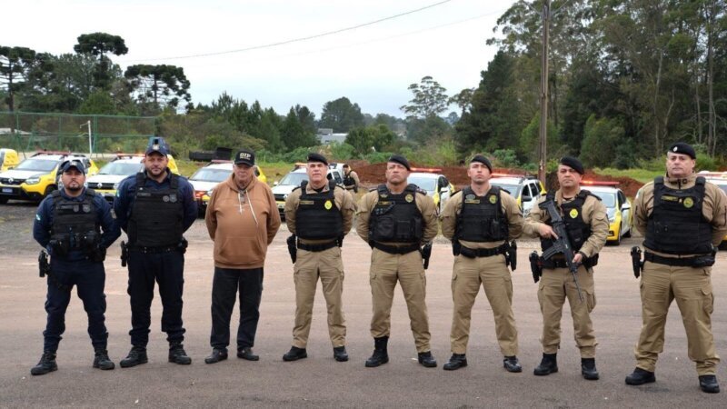 PMPR e Guarda Municipal deflagram Operação Omnis em Quatro Barras